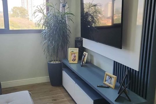 Sala de apartamento para alugar com 2 quartos, 50m² em Vila Arapua, São Paulo