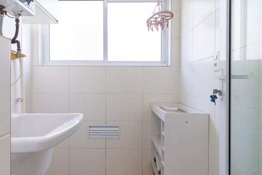 Área de Serviço de apartamento para alugar com 1 quarto, 49m² em Campo Belo, São Paulo