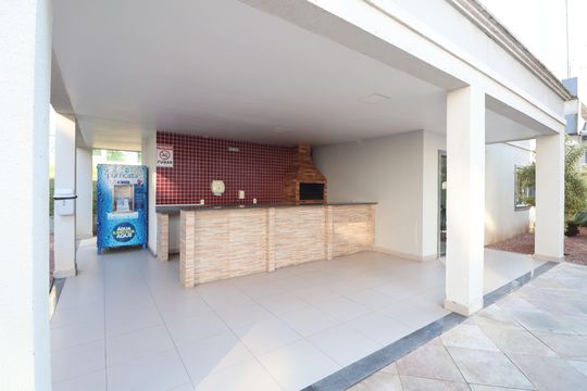 Área comum - Churrasqueira de apartamento para alugar com 2 quartos, 60m² em São José, Canoas