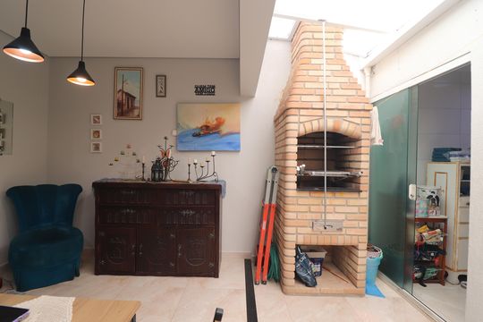 Espaço gourmet  de apartamento à venda com 3 quartos, 83m² em Vila Guiomar, Santo André