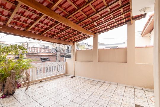 Varanda do Quarto 1 de casa à venda com 3 quartos, 125m² em Jardim Santa Maria, São Paulo