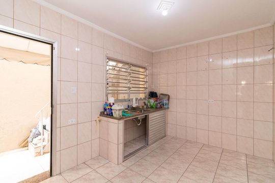 Cozinha de casa à venda com 3 quartos, 125m² em Jardim Santa Maria, São Paulo