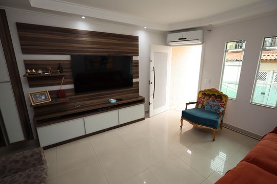 SALA TV de casa para alugar com 3 quartos, 220m² em Parque Novo Oratório, Santo André