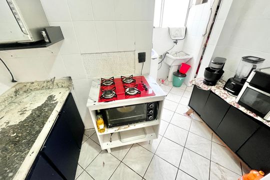 Cozinha de apartamento à venda com 2 quartos, 55m² em Santana, São Paulo
