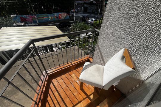 Varanda da Sala de apartamento à venda com 2 quartos, 55m² em Santana, São Paulo