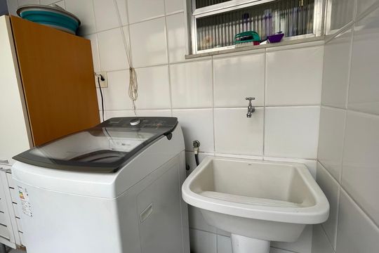 Área de Serviço de apartamento à venda com 3 quartos, 104m² em Moneró, Rio de Janeiro