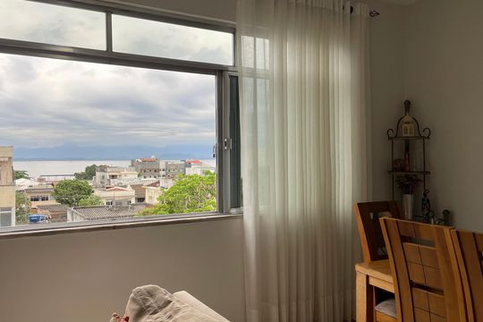 Sala de apartamento à venda com 3 quartos, 104m² em Moneró, Rio de Janeiro