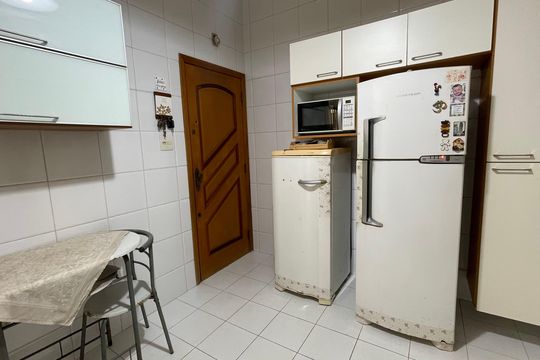 Cozinha de apartamento à venda com 3 quartos, 104m² em Moneró, Rio de Janeiro
