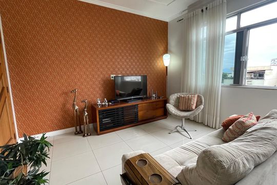 Sala de apartamento à venda com 3 quartos, 104m² em Moneró, Rio de Janeiro