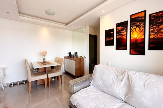 Sala de apartamento à venda com 2 quartos, 57m² em Planalto, São Bernardo do Campo