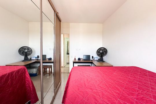 Quarto  de apartamento à venda com 2 quartos, 57m² em Planalto, São Bernardo do Campo