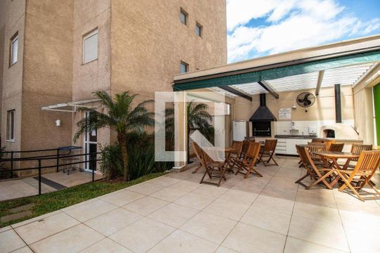 Área comum - Churrasqueira de apartamento à venda com 2 quartos, 57m² em Planalto, São Bernardo do Campo