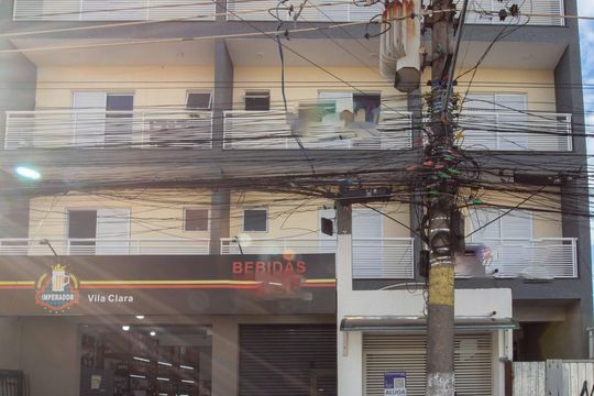 Fachada de apartamento para alugar com 1 quarto, 55m² em Vila Clara, São Paulo