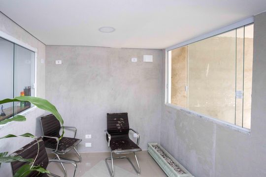 Área comum de apartamento para alugar com 1 quarto, 55m² em Vila Clara, São Paulo
