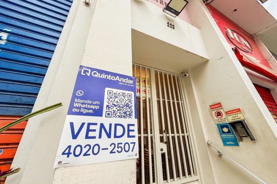Fachada de apartamento à venda com 1 quarto, 35m² em Liberdade, São Paulo