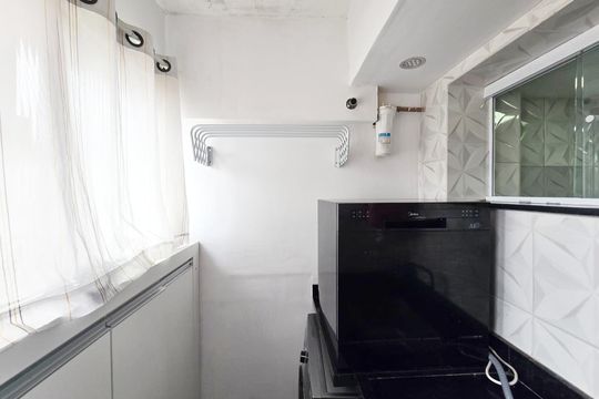 Área de Serviço de apartamento para alugar com 2 quartos, 63m² em Parque Cecap, Guarulhos