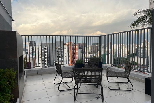 Área comum de kitnet/studio à venda com 1 quarto, 30m² em Pompeia, São Paulo