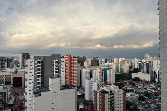 Área comum de kitnet/studio à venda com 1 quarto, 30m² em Pompeia, São Paulo