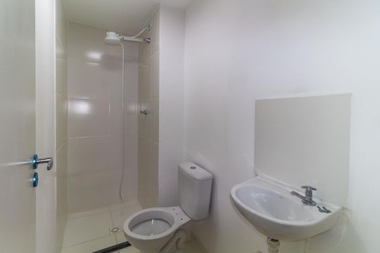 Banheiro de apartamento para alugar com 2 quartos, 36m² em Vila Santa Clara, São Paulo