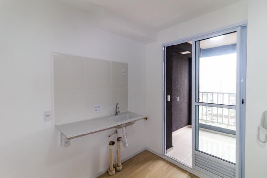 Cozinha de apartamento para alugar com 2 quartos, 36m² em Vila Santa Clara, São Paulo
