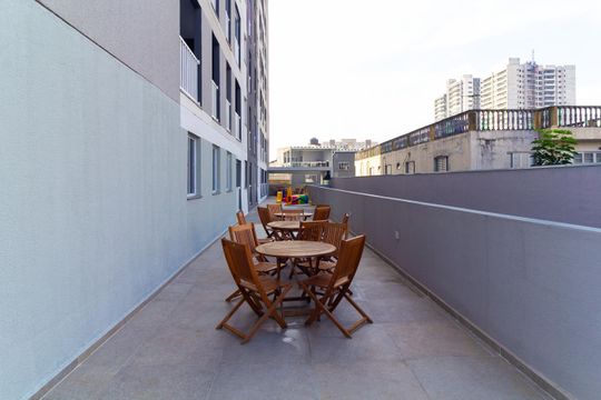 Área comum de apartamento para alugar com 2 quartos, 36m² em Vila Santa Clara, São Paulo