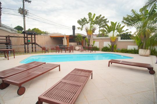 Área comum - Piscina de casa de condomínio à venda com 3 quartos, 124m² em Pinheiro, São Leopoldo