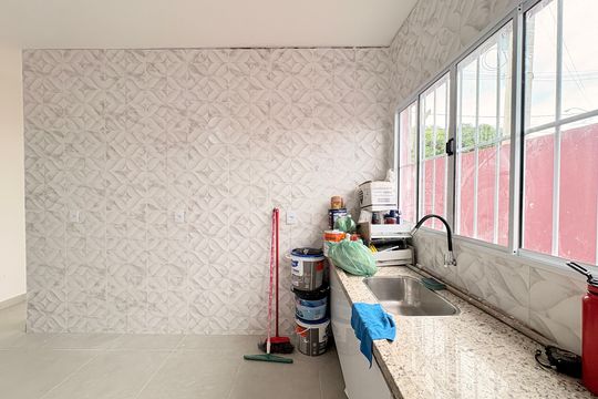 Cozinha de casa à venda com 3 quartos, 161m² em Núcleo Colonial Barao de Jundiaí, Jundiaí