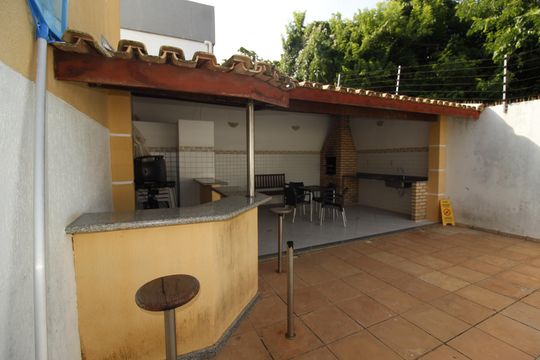 Área comum - Churrasqueira de casa de condomínio para alugar com 2 quartos, 97m² em Patamares, Salvador