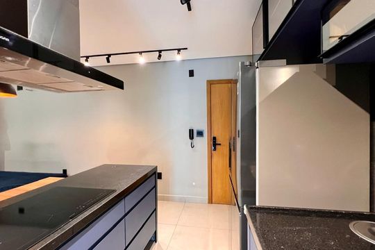 Cozinha de apartamento à venda com 2 quartos, 163m² em Buritis, Belo Horizonte
