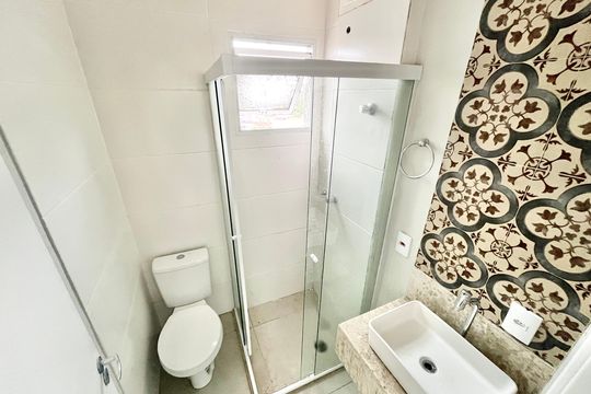 Banheiro de apartamento à venda com 1 quarto, 33m² em Santana, São Paulo