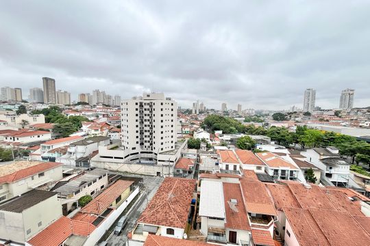 Varanda da Sala Vista de apartamento para alugar com 2 quartos, 53m² em Santana, São Paulo