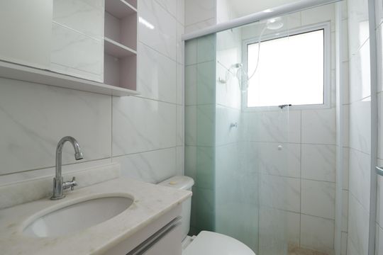 Banheiro de apartamento à venda com 2 quartos, 47m² em Sítio do Mandaqui, São Paulo