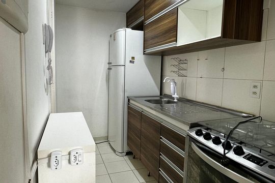 Cozinha de apartamento à venda com 3 quartos, 94m² em Taquara, Rio de Janeiro