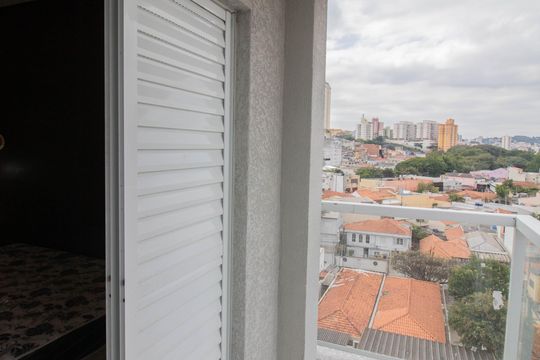 Varanda do Quarto de apartamento para alugar com 2 quartos, 53m² em Santana, São Paulo