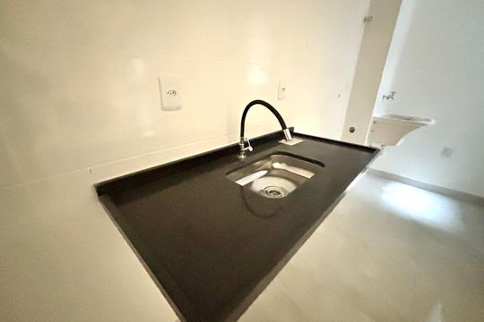 Cozinha de apartamento para alugar com 1 quarto, 33m² em Cidade Antônio Estêvão de Carvalho, São Paulo