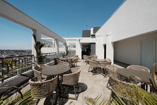 Área comum de apartamento à venda com 3 quartos, 54m² em Vila Ré, São Paulo