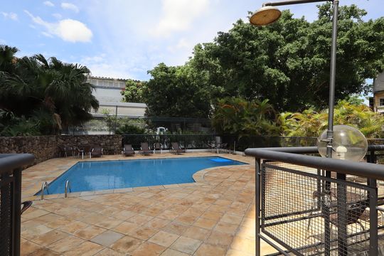 Área comum - Piscina de apartamento para alugar com 2 quartos, 70m² em Super Quadra Morumbi, São Paulo