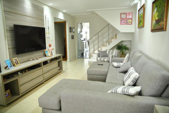Sala de apartamento à venda com 3 quartos, 270m² em Centro, São Bernardo do Campo