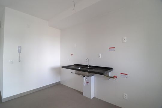 Cozinha de apartamento para alugar com 3 quartos, 90m² em Jardim Sul, Uberlândia