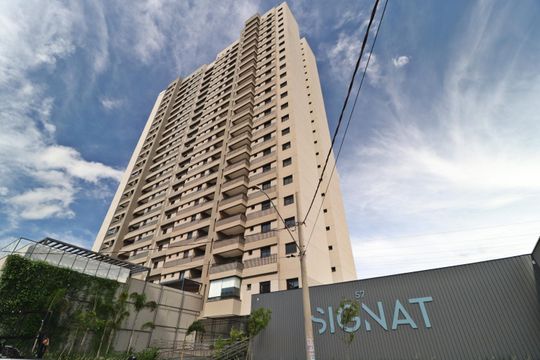 Fachada de apartamento para alugar com 3 quartos, 90m² em Jardim Sul, Uberlândia