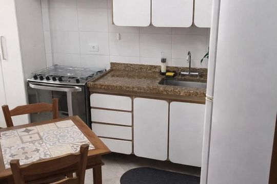Cozinha de apartamento à venda com 2 quartos, 62m² em Vila Gomes Cardim, São Paulo