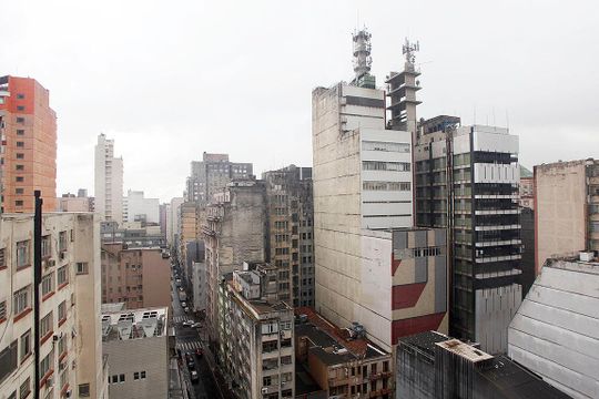 Área Comum - Terraço Vista de apartamento para alugar com 2 quartos, 65m² em Centro Histórico, Porto Alegre