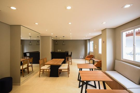 Salão de Festa de apartamento à venda com 1 quarto, 24m² em Vila Nova das Belezas, São Paulo