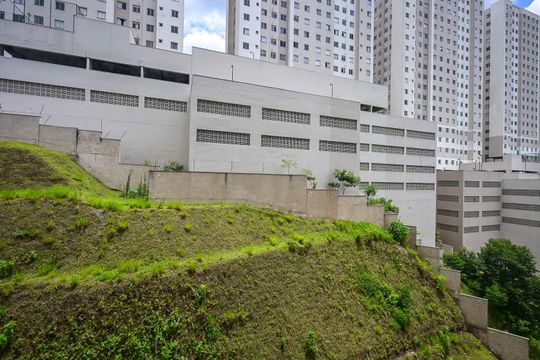 Vista da Suíte de apartamento à venda com 1 quarto, 24m² em Vila Nova das Belezas, São Paulo