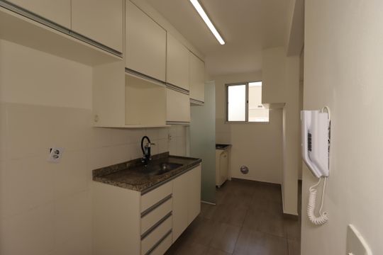 Cozinha de apartamento à venda com 2 quartos, 50m² em Utinga, Santo André