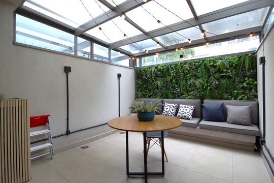 Varanda de kitnet/studio à venda com 1 quarto, 35m² em Indianópolis, São Paulo