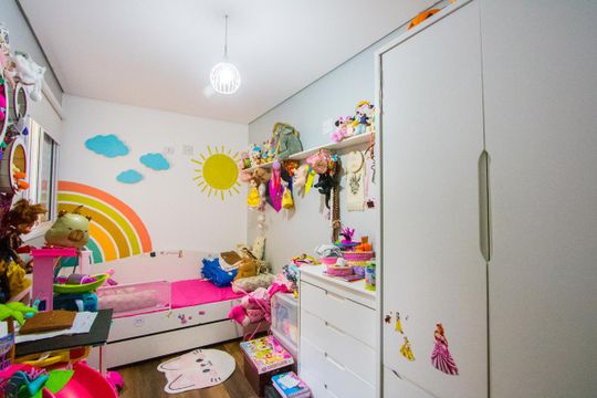 Quarto 2  de apartamento à venda com 2 quartos, 84m² em Campestre, Santo André