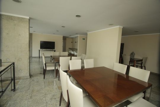 Salão de Festas de apartamento à venda com 5 quartos, 266m² em Jardim, Santo André