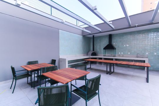 Área comum - Churrasqueira de apartamento à venda com 2 quartos, 75m² em Quarta Parada, São Paulo