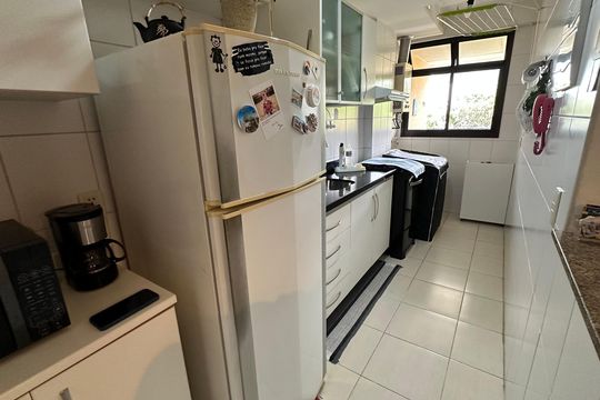 Cozinha de apartamento à venda com 2 quartos, 70m² em Recreio dos Bandeirantes, Rio de Janeiro